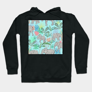 Elephant jungle Hoodie